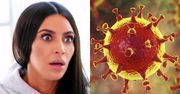 "Obudzona" Kim Kardashian zaskakuje na Instagramie: "Koronawirusa przewidziano już 12 LAT TEMU"