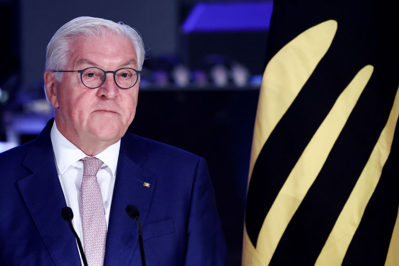 Niemiecki prezydent Frank-Walter Steinmeier