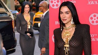 Dua Lipa olśniewa w prześwitującej kreacji. Robi wrażenie?