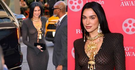 Dua Lipa olśniewa w prześwitującej kreacji. Robi wrażenie?