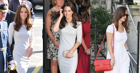 Kate i Pippa w bieli (FOTO)