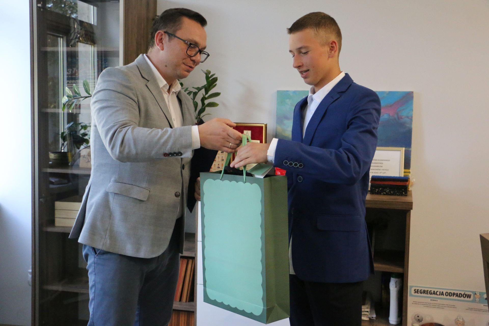 Ignacy Machciński - młody talent lekkiej atletyki z Aleksandrowa Kujawskiego, medalista krajowych zawodów i reprezentant kadry narodowej B