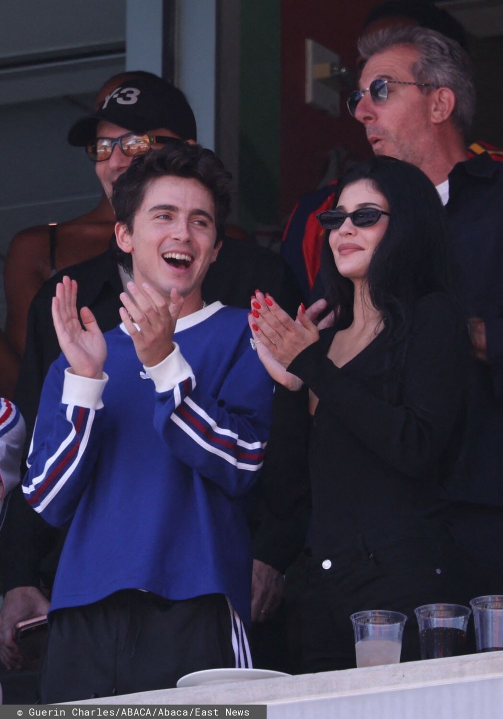 Timothee Chalamet i Kylie Jenner na finale MŚ