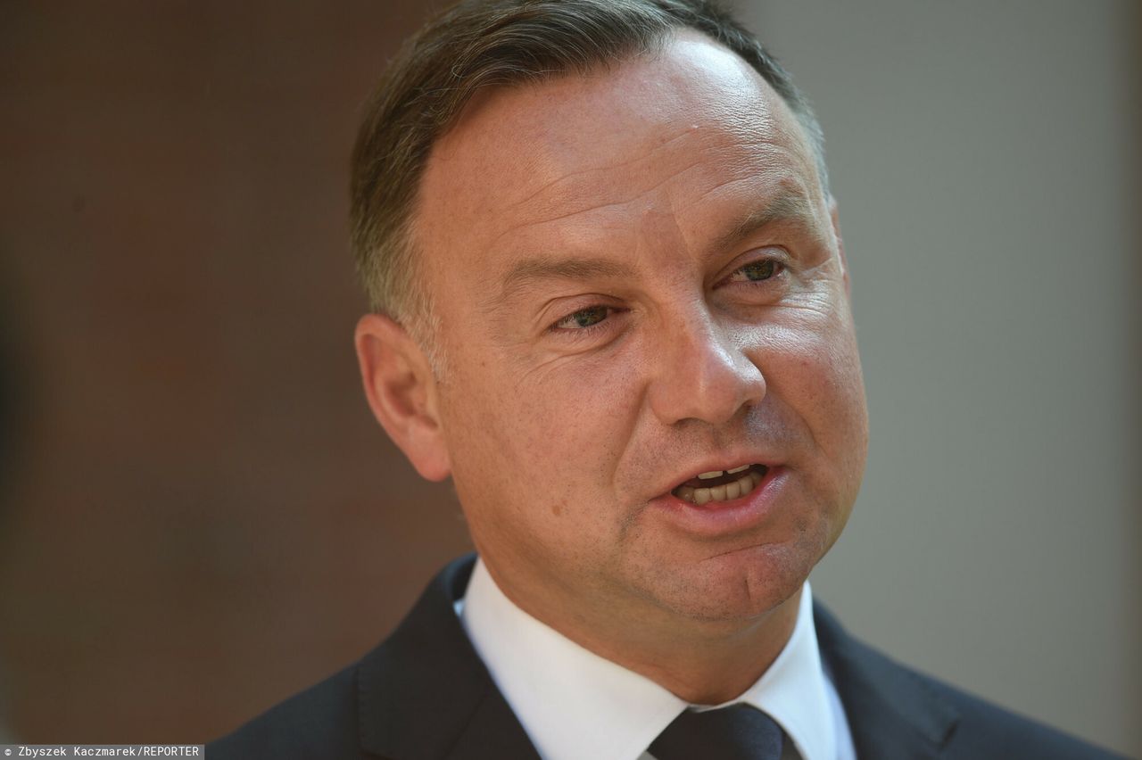 Prezydent Andrzej Duda. 