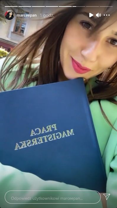 Marcelina Ziętek została magistrem!