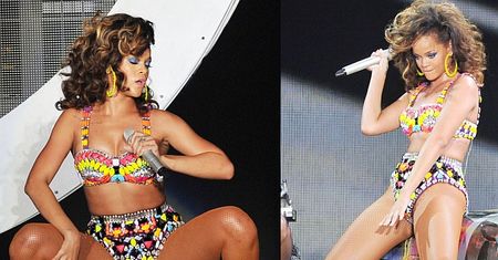 Rihanna WYPINA SIĘ NA SCENIE!