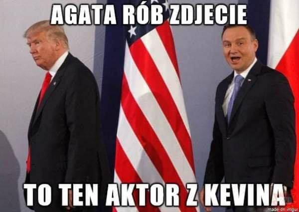 Memy dotyczą często ostatniej wizyty Andrzeja Dudy w Waszyngtonie.