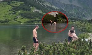Kąpali się w tatrzańskim stawie. "Coś okropnego"