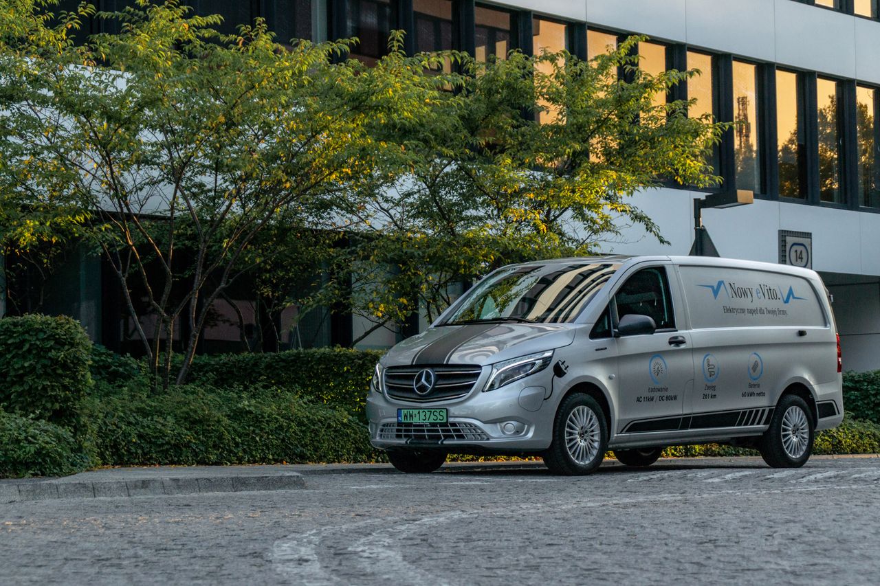 Test: Mercedes-Benz eVito Furgon 66 kWh – większy akumulator nie zawsze jest przepisem na sukces