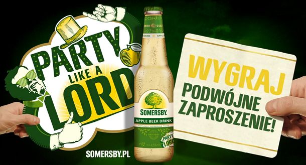 „Party Like a Lord” w imprezowej kampanii Somersby (wideo)