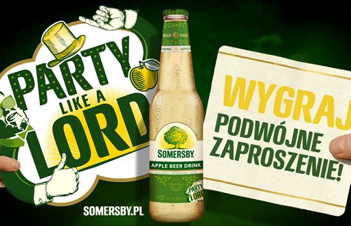 „Party Like a Lord” w imprezowej kampanii Somersby (wideo)