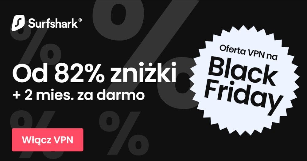 Surfshark VPN promocja