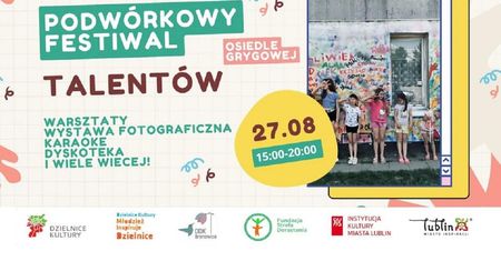 Podwórkowy festiwal talentów na osiedlu w Lublinie. Dzieci z Grygowej pokażą niezwykłe umiejętności