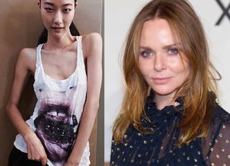 Stella McCartney też promuje anoreksję? "Ta kobieta jest chora! TO WISZĄCE KOŚCI!"