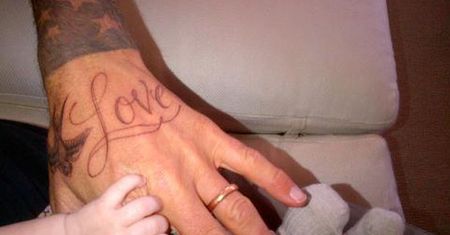 NOWE tatuaże Beckhama!