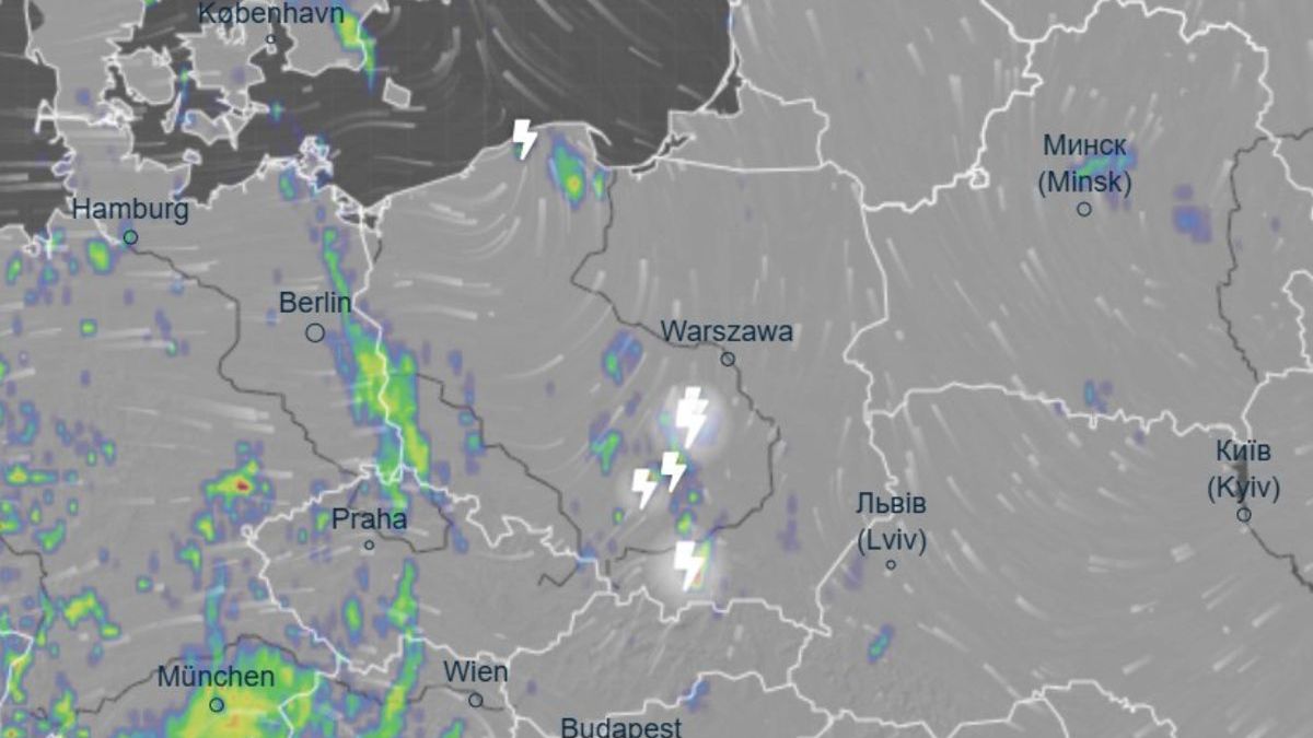 Radar pokaże, gdzie grzmi. Śledź burze w Polsce na bieżąco