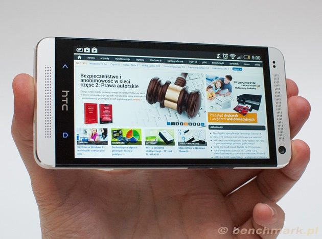 HTC One głośniki