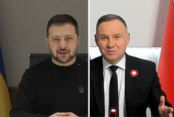 "Andrzeju", "Wołodymyrze". Ukraińcy ujawnili rozmowę prezydentów