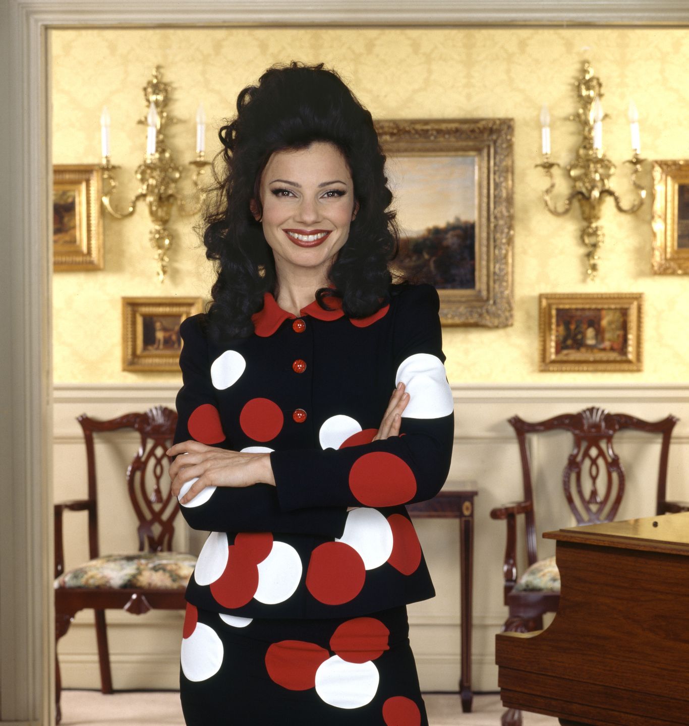 Fran Drescher ma dziś 65 lat. Bardzo zmieniła się od czasów "Pomocy domowej"?