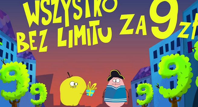 Rewolucjan reklamuje usługi za 9 zł dla drugiego numeru w nju mobile (wideo)