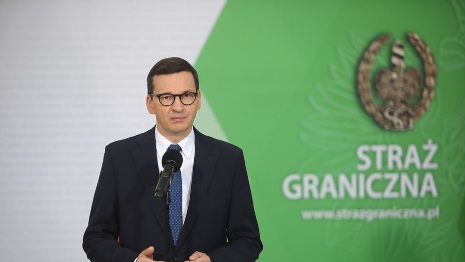 Mateusz Morawieckidow�dztwa, dow�dztwo, Komenda G��wna SG, odprawa, odprawy, Stra� Graniczna, granica, pa�stwa, polityk, polityka, polsko-bia�oruska, sytuacja na granicy, Unii Europejskiej, wschodnia