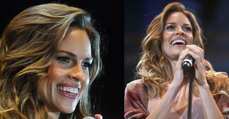 Hilary Swank życzy "STO LAT" ZBRODNIARZOWI!