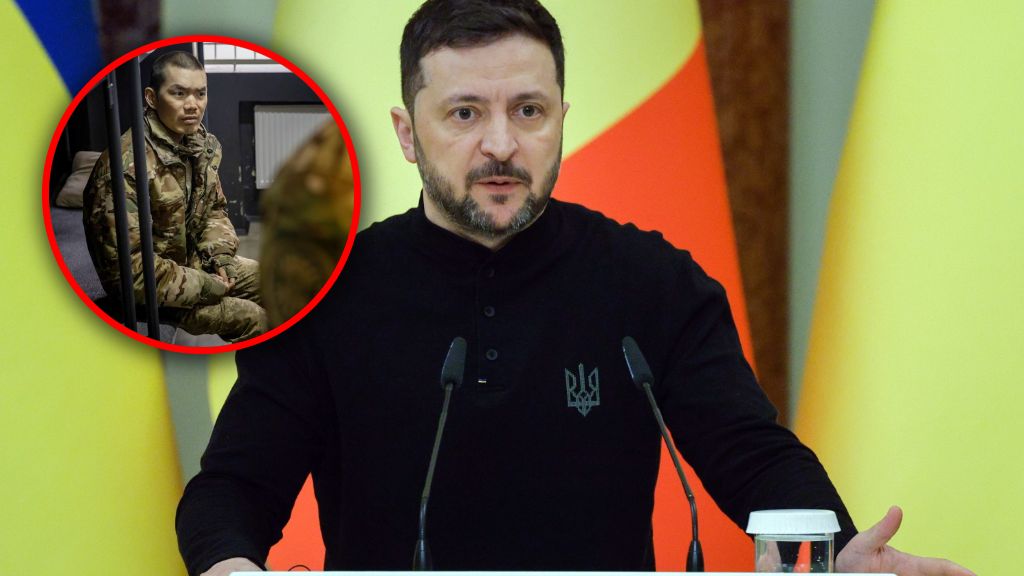 Chińscy żołnierze schwytani przez armię Ukrainy