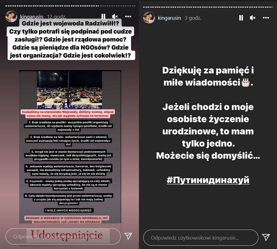 Kinga Rusin krytykuje bierność polityków ws. uchodźców