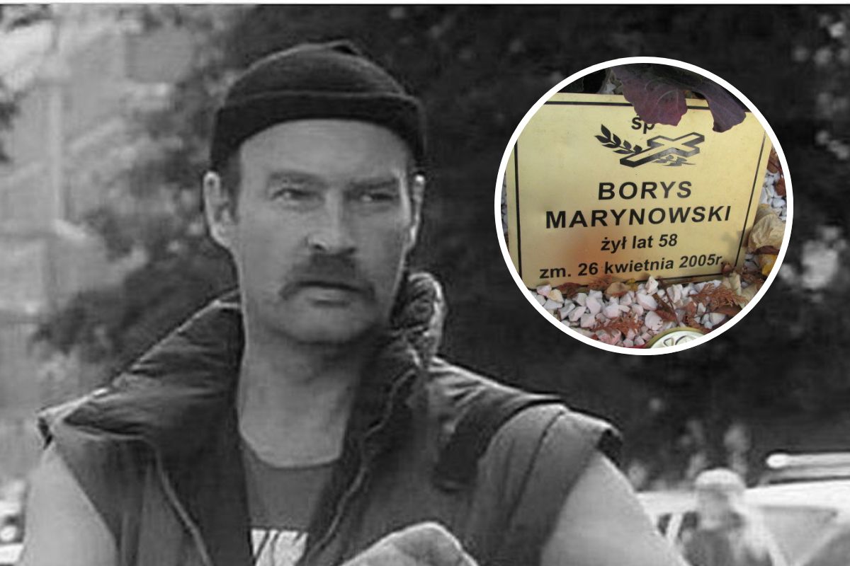 Skromny grób aktora z serialu "Dom". Marynowski zmarł 20 lat temu