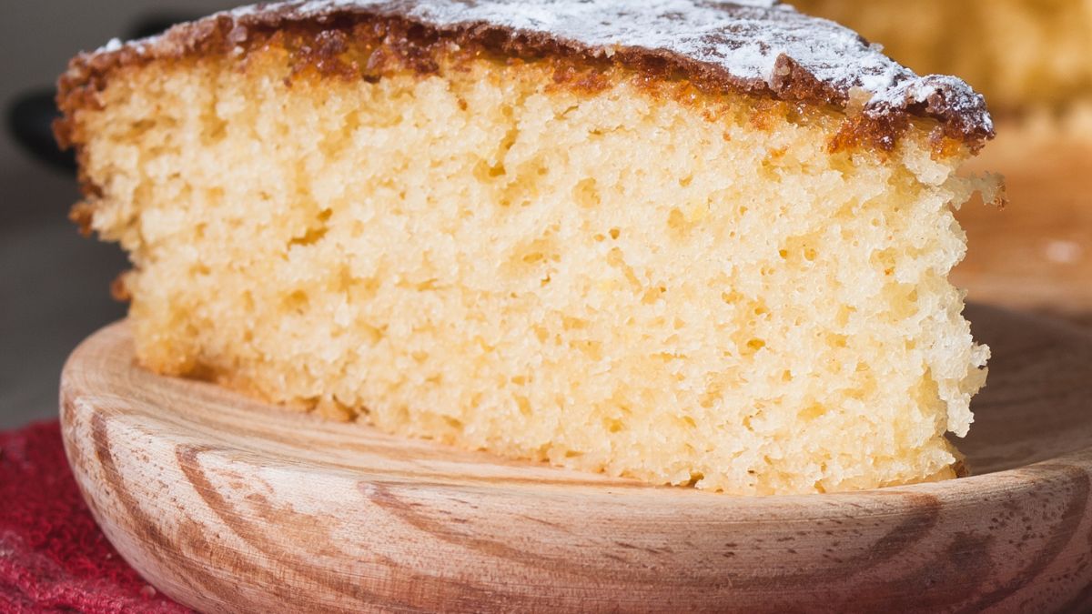 Anielski puch to proste ciasto 