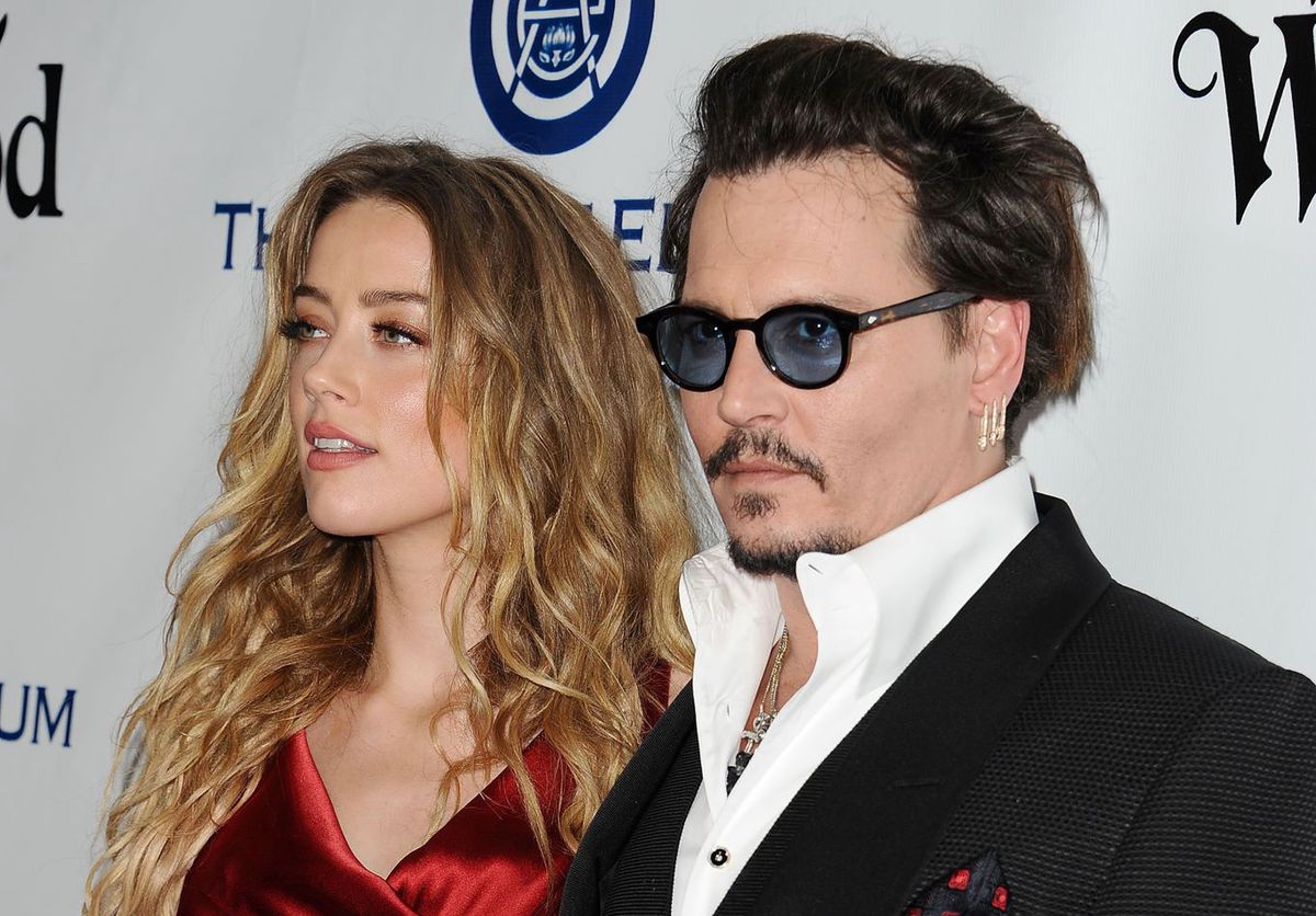Amber Heard i Johnny Depp w 2016 r.