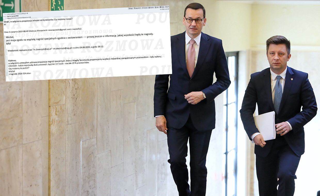 M. Dworczyk, M. Morawiecki