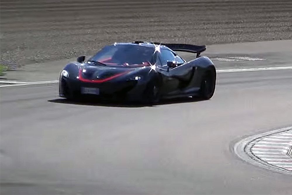 McLaren P1 MSO testowany na torze Fiorano