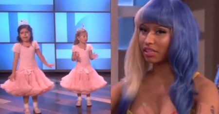 Nicki Minaj i dwie małe fanki śpiewają "Super Bass" (WIDEO)