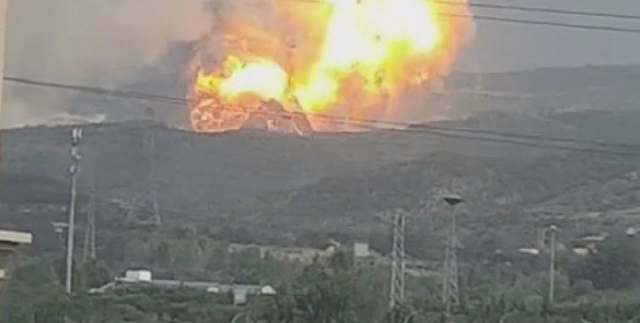 Disastrous Chinese rocket launch near Gongyi. No casualties reported