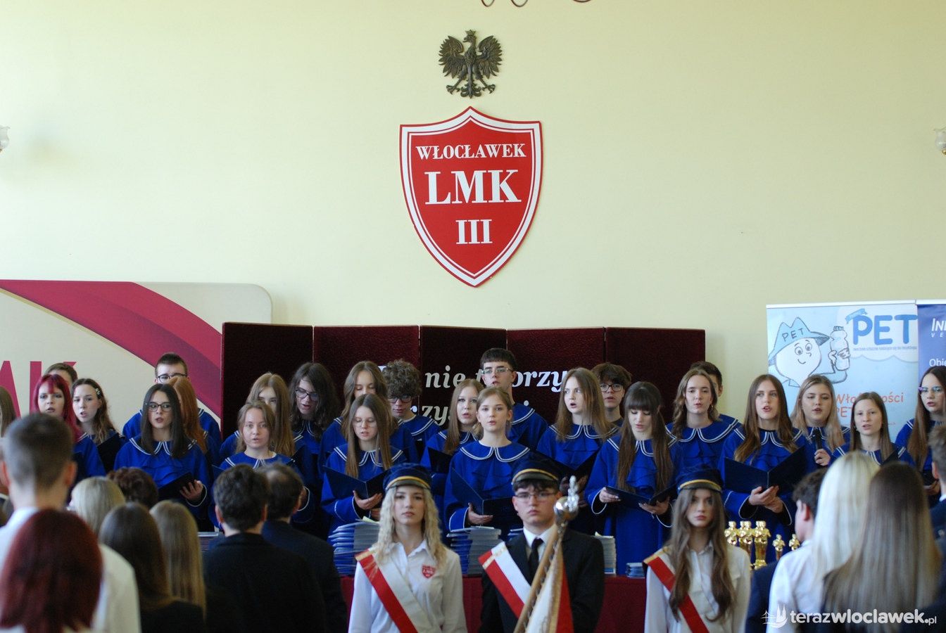 zakończenie roku maturzystów w III LO we Włocławku