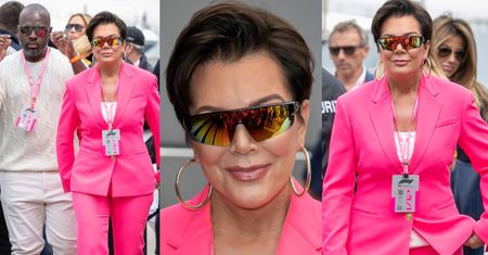 Fuksjowa Kris Jenner podziwia Grand Prix w Monako z młodszym kochankiem u boku