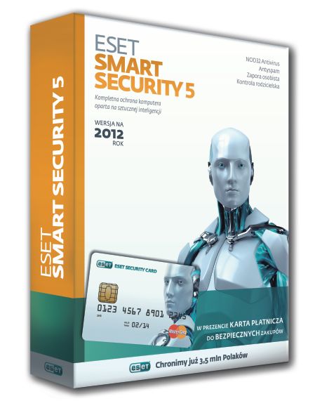 ESET Smart Security 5 – antywirus z kartą płatniczą
