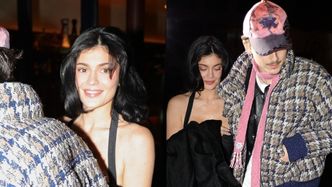 Timothee Chalamet i Kylie Jenner wyhaczeni przez paparazzi podczas randki w Paryżu