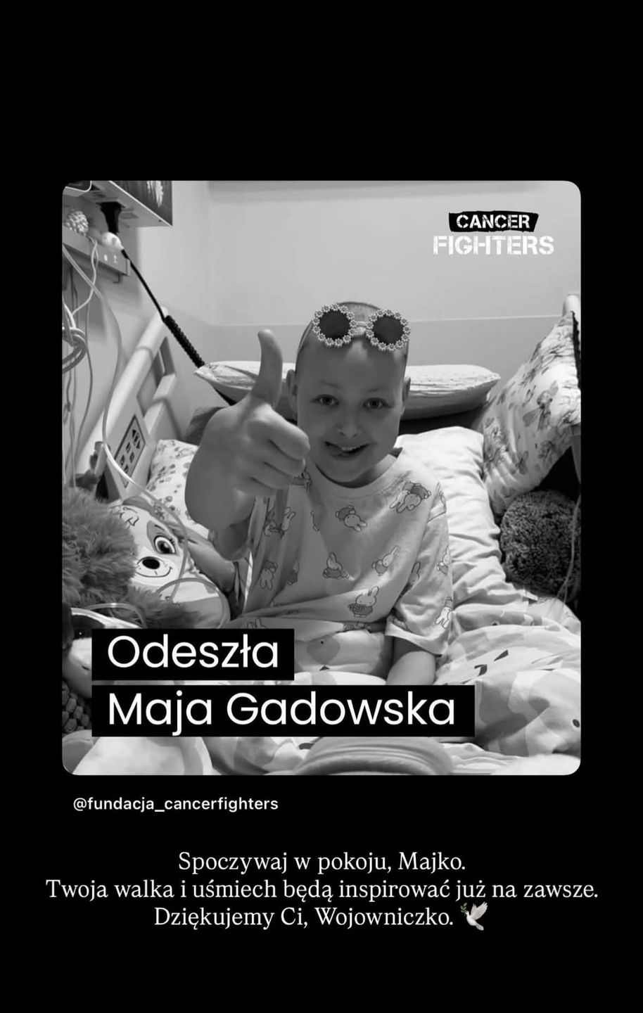 Bedoes pożegnał Maję 