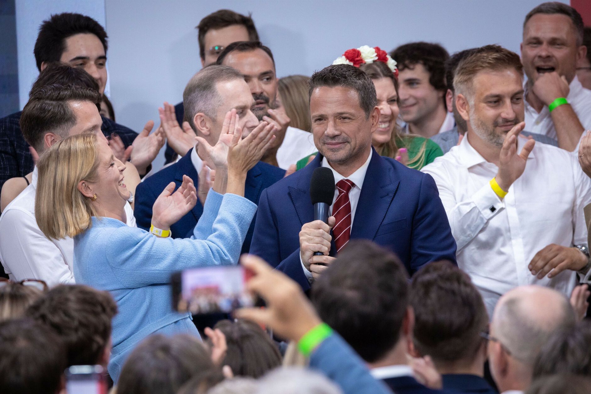Wieczór wyborczy Rafała Trzaskowskiego