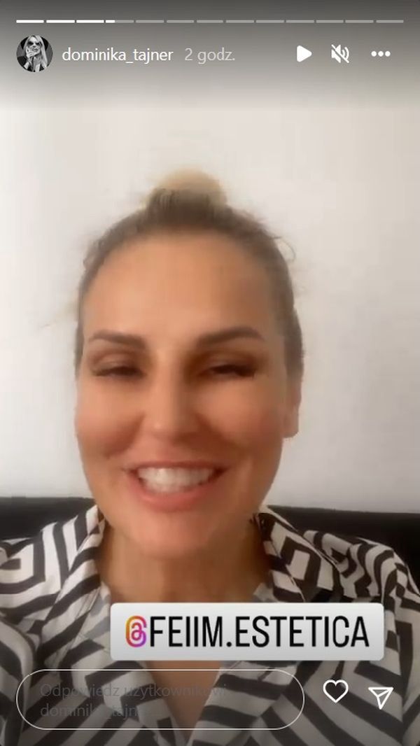 Wizytę w gabinecie dokładnie opisała na Instagramie