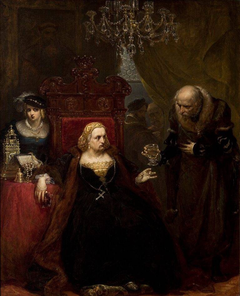 Jan Matejko, Otrucie królowej Bony

