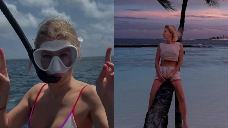 Edyta pazura relacjonuje rajskie wczasy na Malediwach