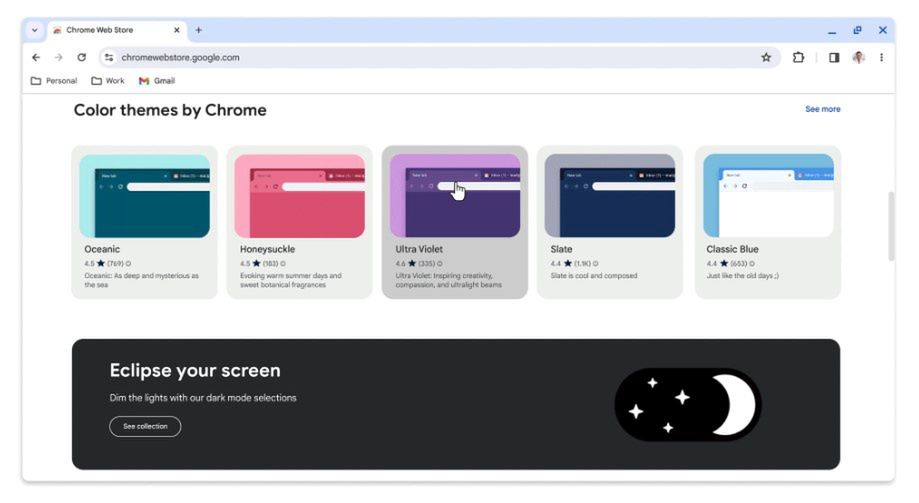 Odświeżony Chrome Web Store z dodatkami