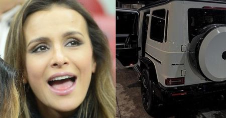 Sara Boruc dostała na urodziny białego MERCEDESA! Kosztuje fortunę... (FOTO)