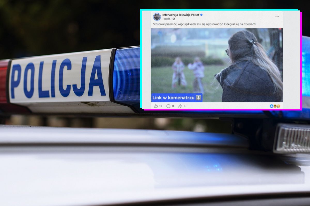 Sąd kazał mu się wyprowadzić. Zemścił się na dzieciach