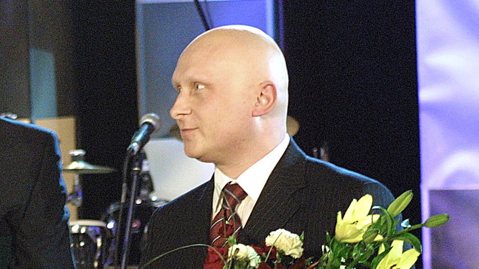 Kamil Durczok na zdjęciu z czerwca 2003 r.