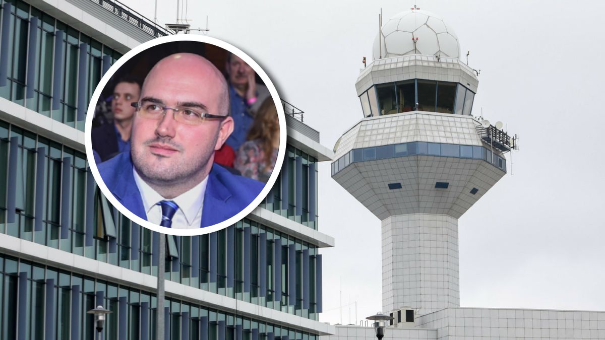 Jarosław Olechowski przez kilka miesięcy pracował w Polskiej Agencji Żeglugi Powietrznej