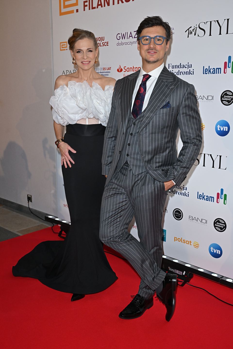 Mateusz Damięcki i Paulina Andrzejewska